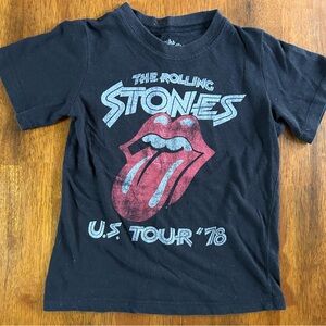 Rolling Stones Toddler Band Tee (5T) – Tour ’78 Graphic 🎸